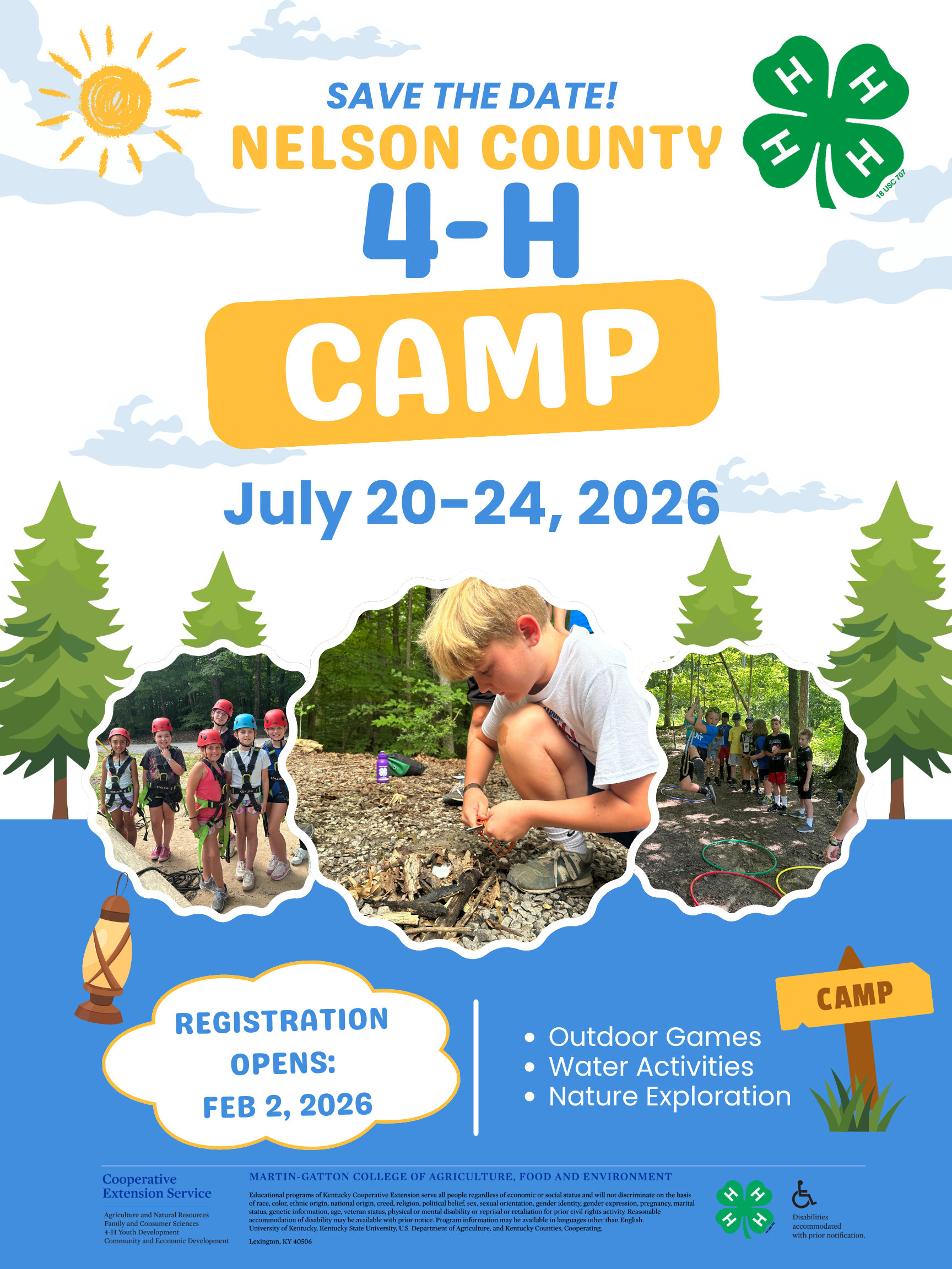 4-H Camp Flyer